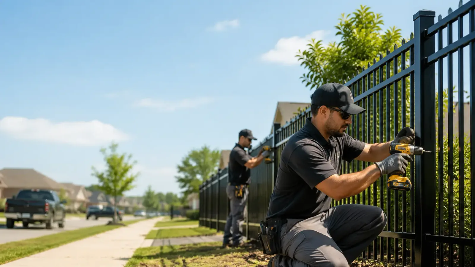 Metal Fence Installation in Lawrence, MI